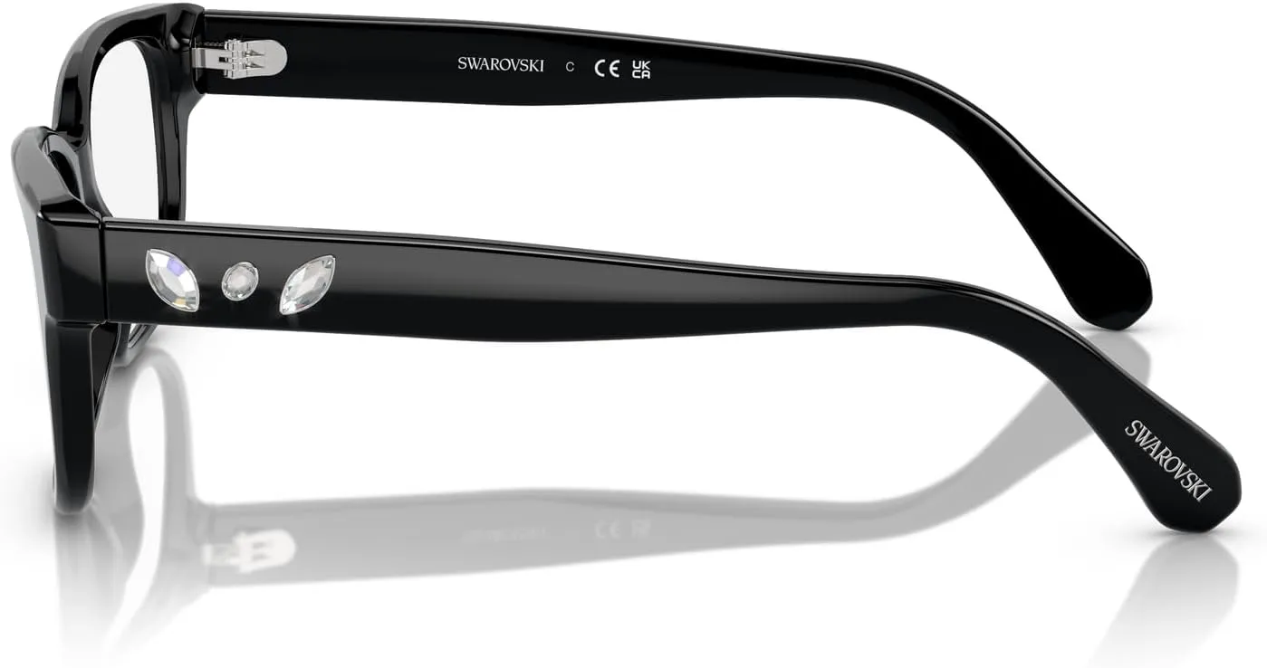 Swarovski Women's Sk2007 Square Prescription Eyewear Frames