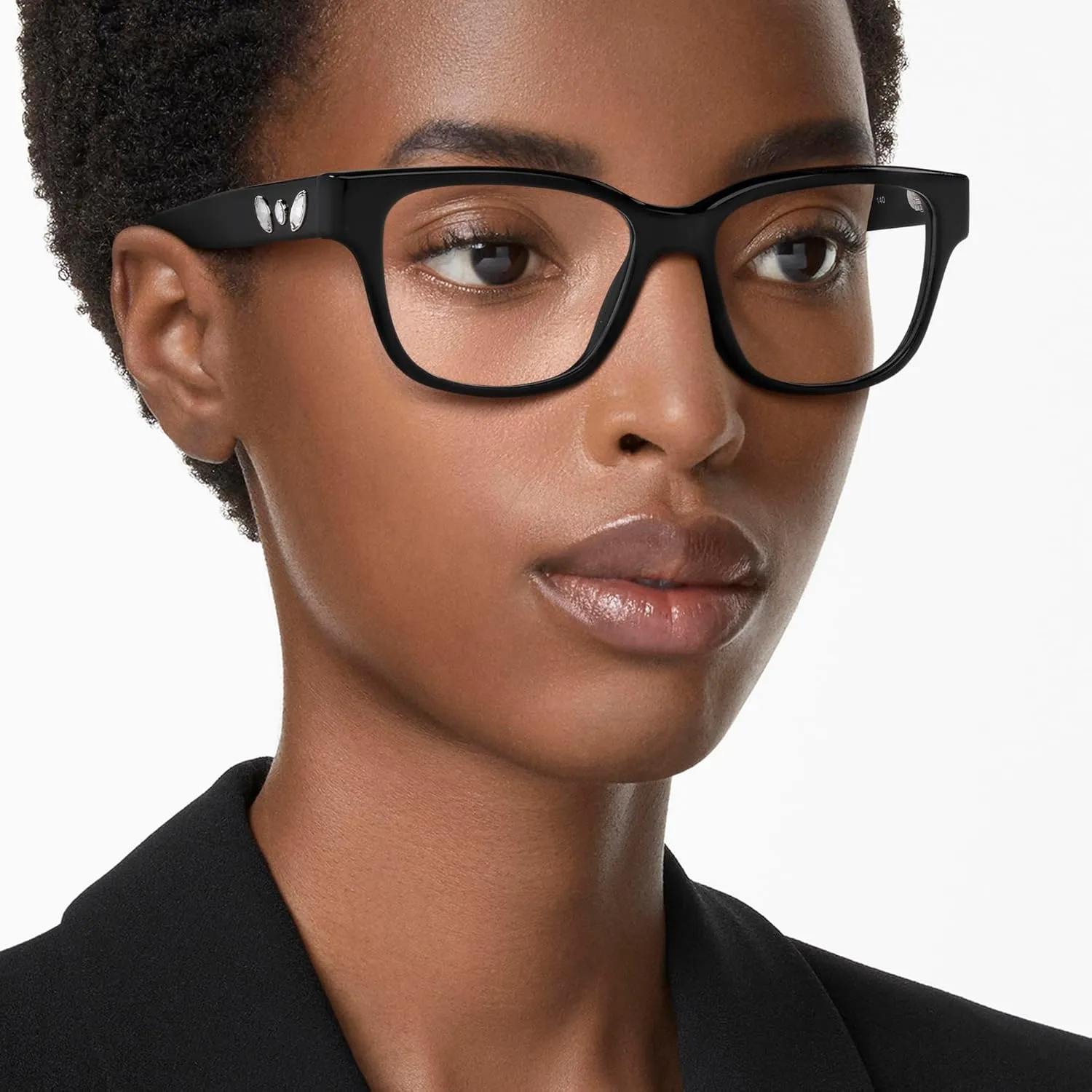 Swarovski Women's Sk2007 Square Prescription Eyewear Frames