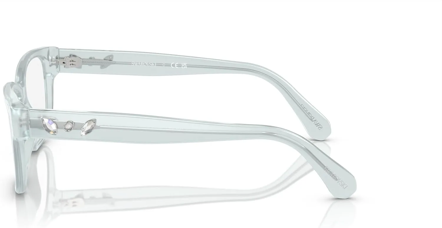 Swarovski Women's Sk2007 Square Prescription Eyewear Frames