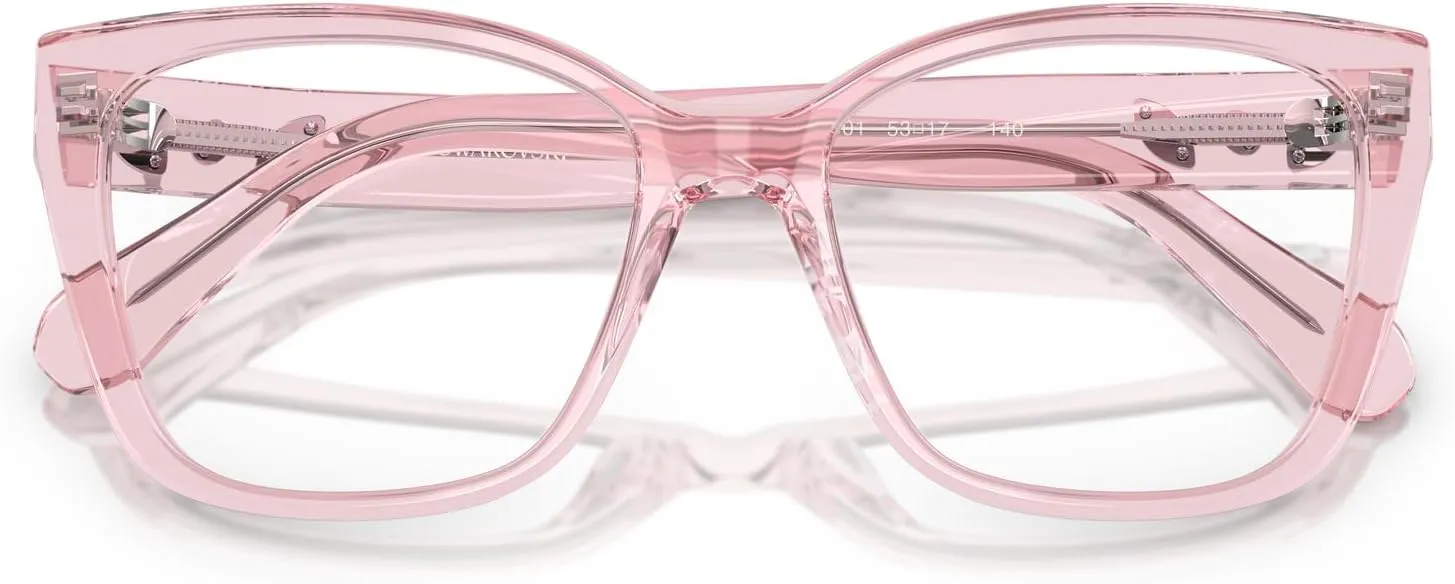 Swarovski Women's Sk2008 Square Prescription Eyewear Frames