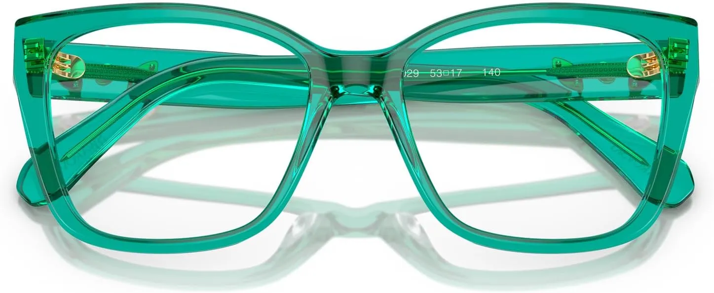Swarovski Women's Sk2008 Square Prescription Eyewear Frames
