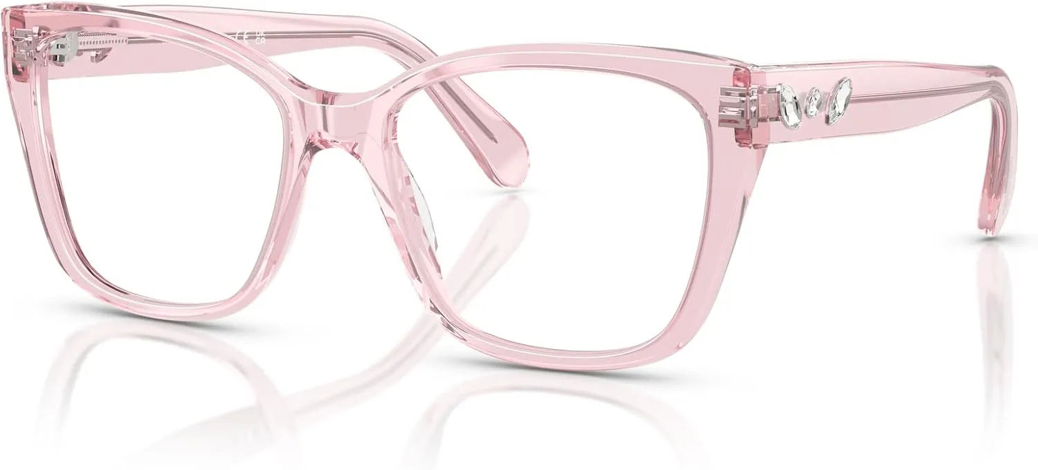 Swarovski Women's Sk2008 Square Prescription Eyewear Frames