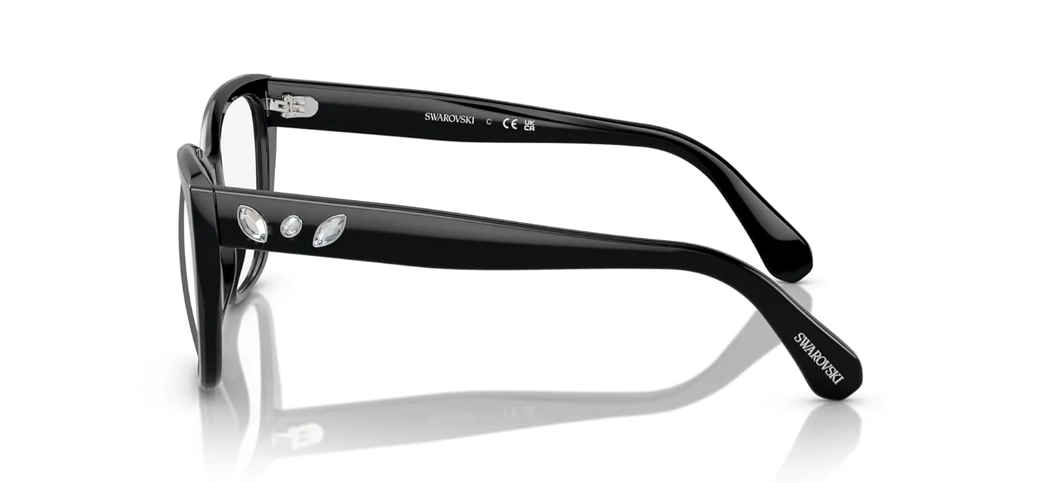 Swarovski Women's Sk2008 Square Prescription Eyewear Frames
