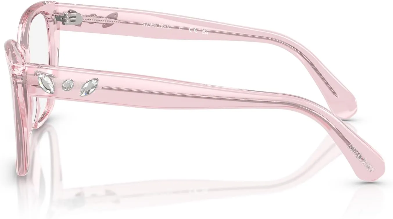 Swarovski Women's Sk2008 Square Prescription Eyewear Frames