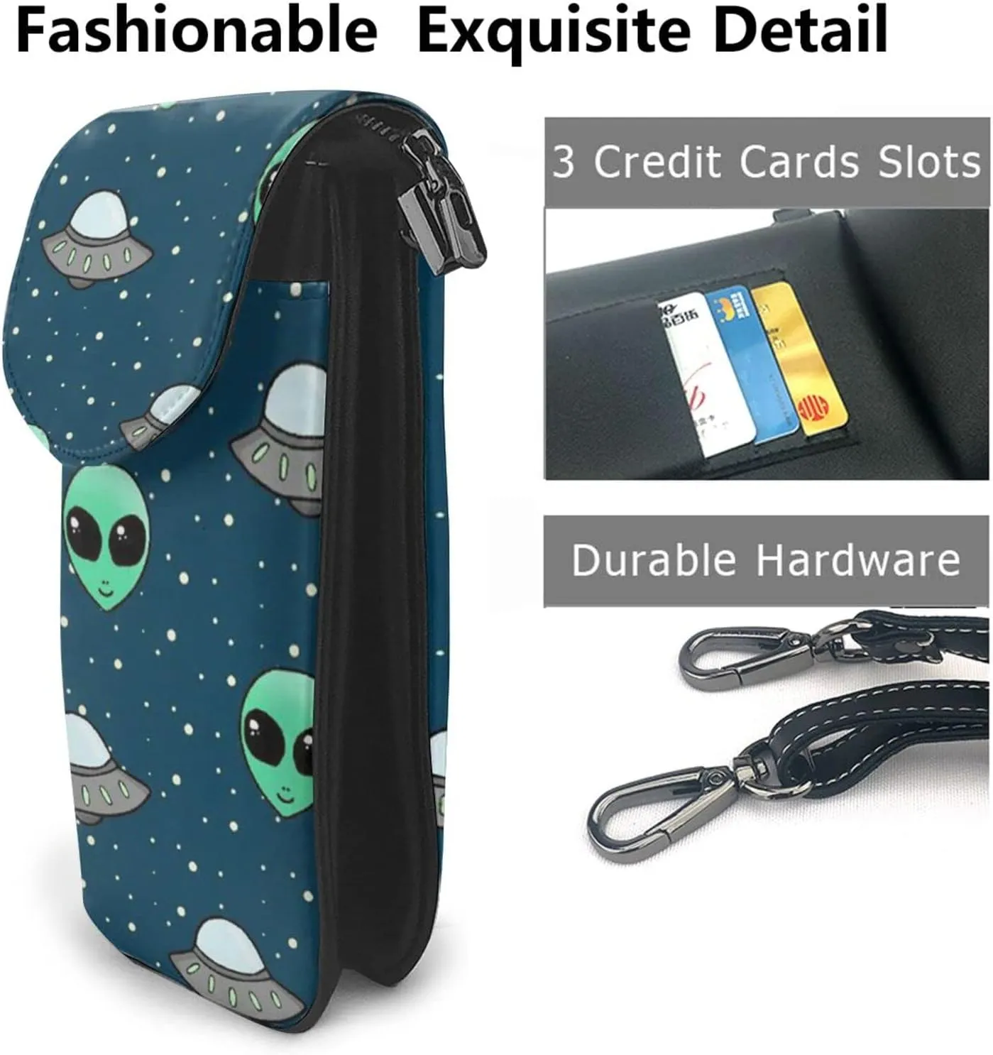 SWEET TANG Womens Cell Phone Wallet Purse Casual Phone Pouch Clutch Crossbody Shoulder Bag