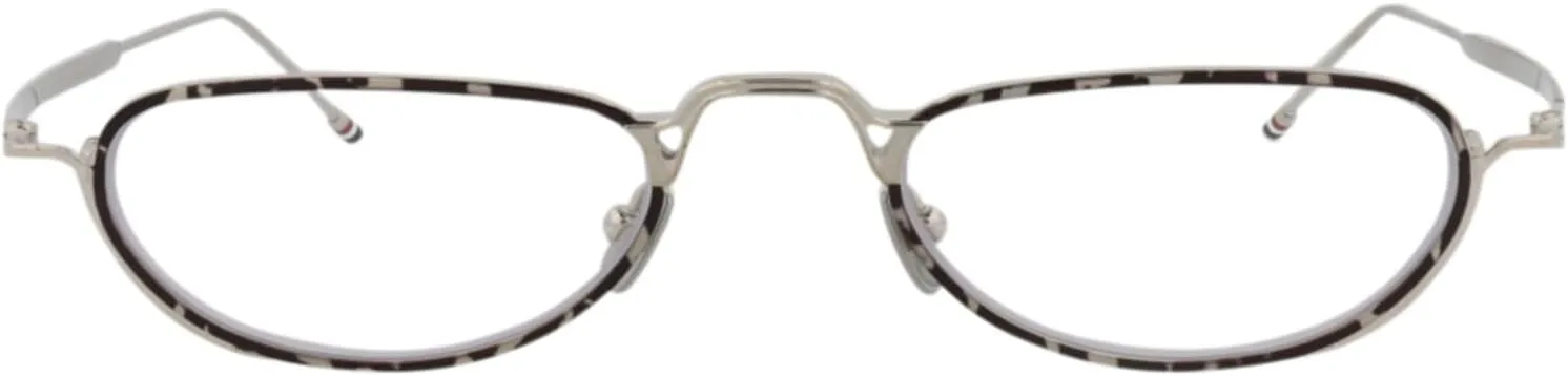 TBX913-50-02 Eyeglass Frame Silver - Grey Tortoise Enamel w/Demo Lens 50mm