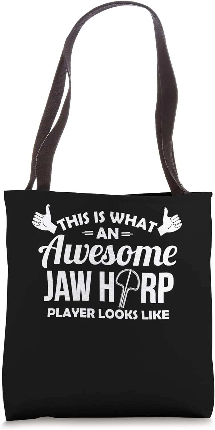 This Is What An Awesome Jaw Harp Player Looks Like Tote Bag