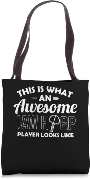 This Is What An Awesome Jaw Harp Player Looks Like Tote Bag