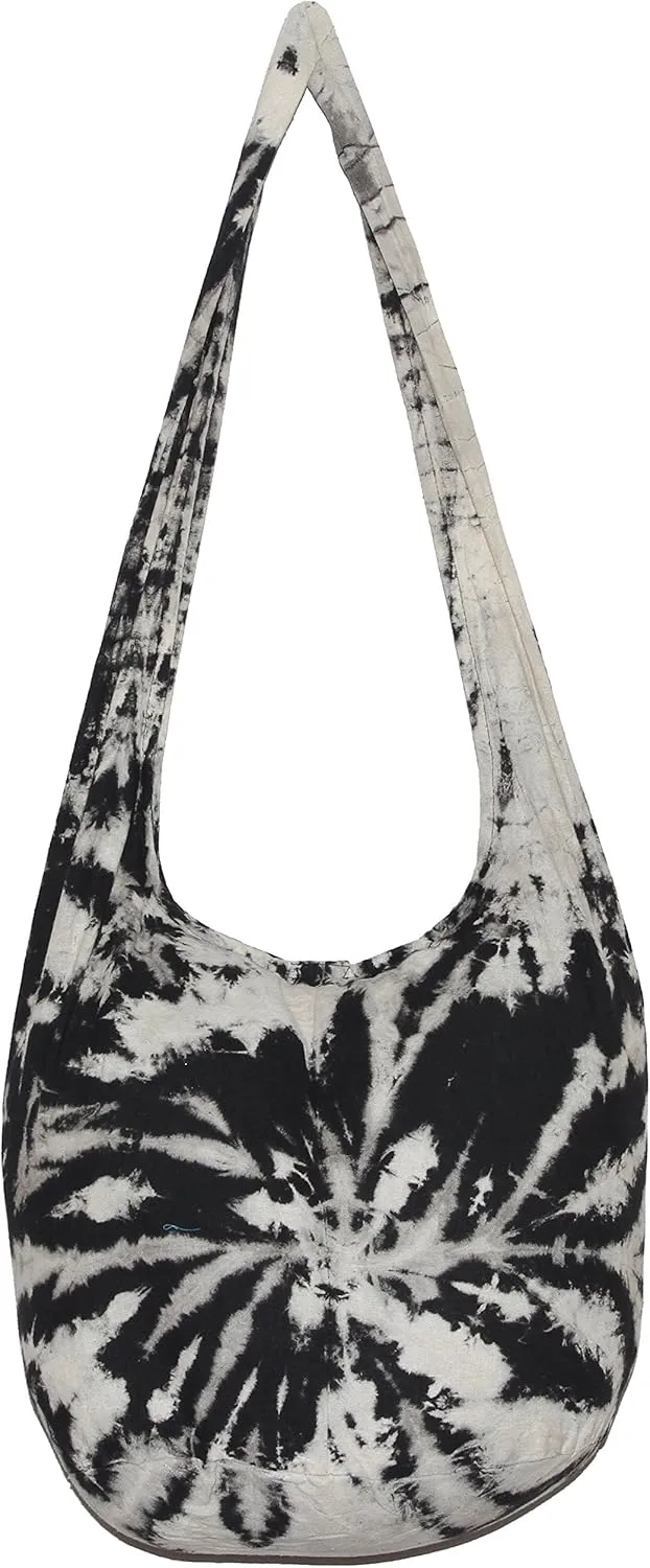 TIE DYE Bohemian Hipster Hobo Boho Hippie Crossbody Bag Purse Twist 39"