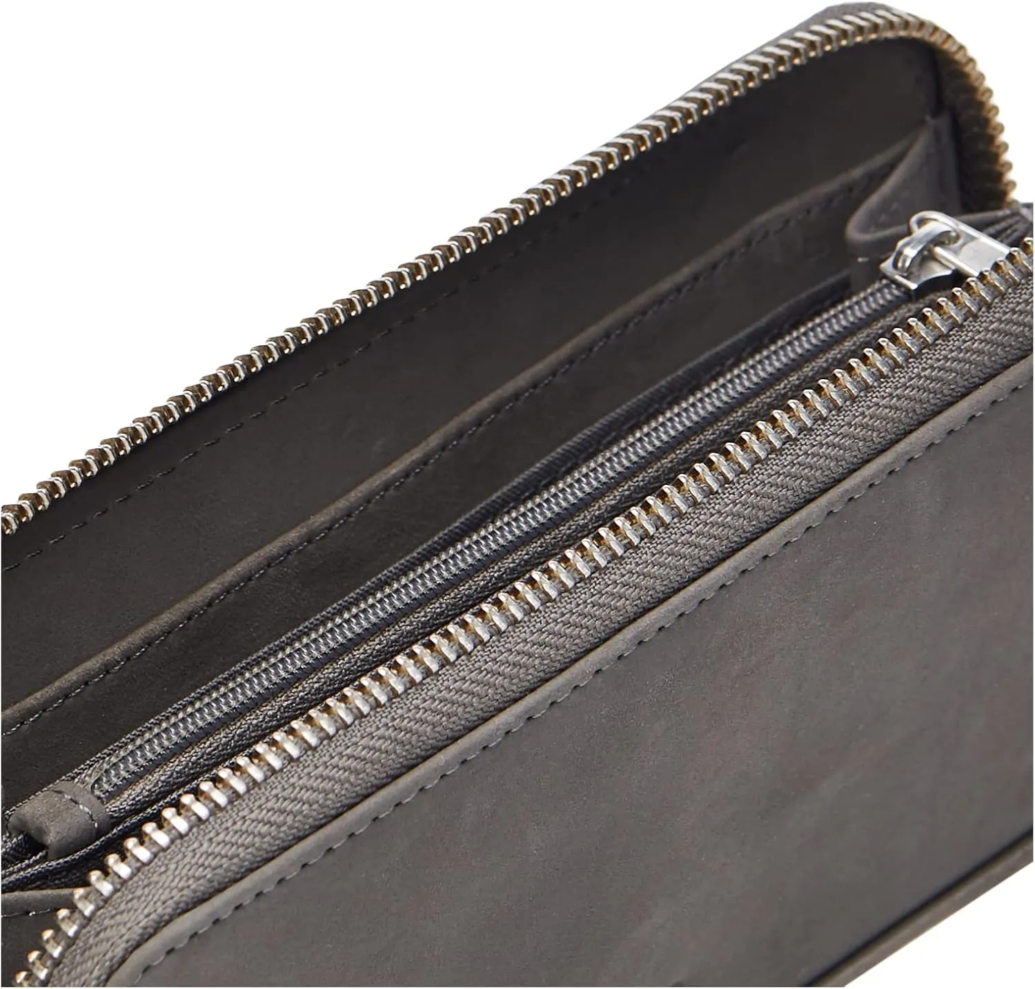 Timberland Women's Leather RFID Zip Around Wallet Clutch with Wristlet Strap