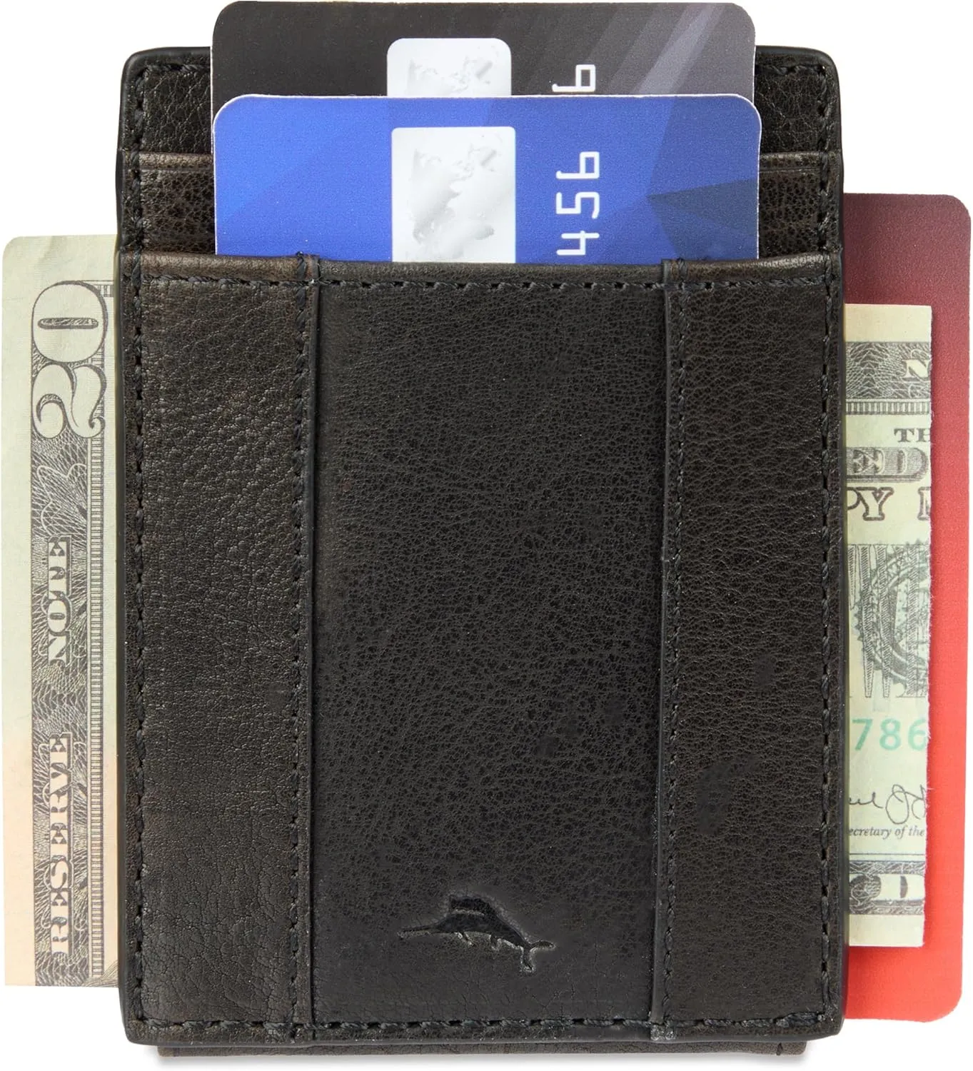 Tommy Bahama Men's Two Tone Magnetic Front Pocket Wallet