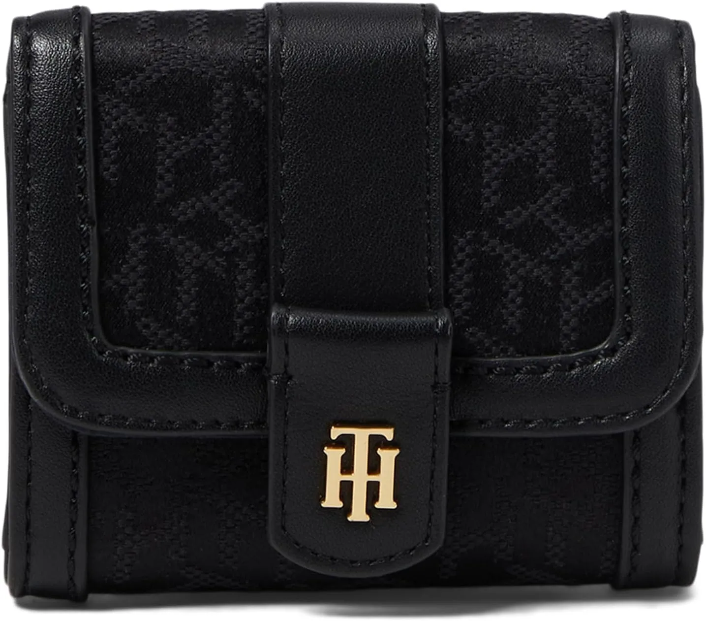 Tommy Hilfiger Tammen Wallet PVC/Jacquard Black Tonal/Black One Size