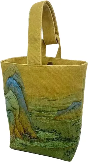 Tote Bag for Women Oxford Cloth Handbag Bucket Bag with Magnetic Snap Closure