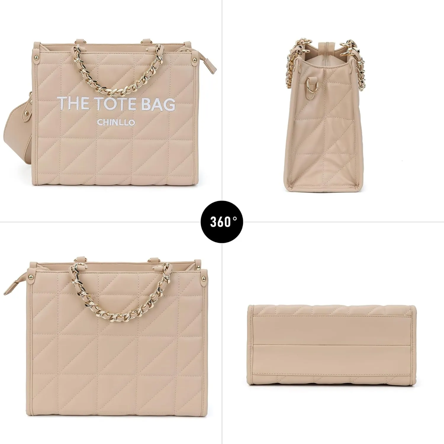 Tote Bag for Women, Top Handle Stachel Purse and Handbags with Shoulder Strap