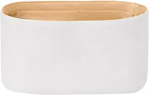 Tote Bag Organizer Insert for Arc'teryx Heliad15 handbag, Custom Fit Inside Premium Craie Lightweight WaterResistant Purse Insert with Cup Holder Accessories