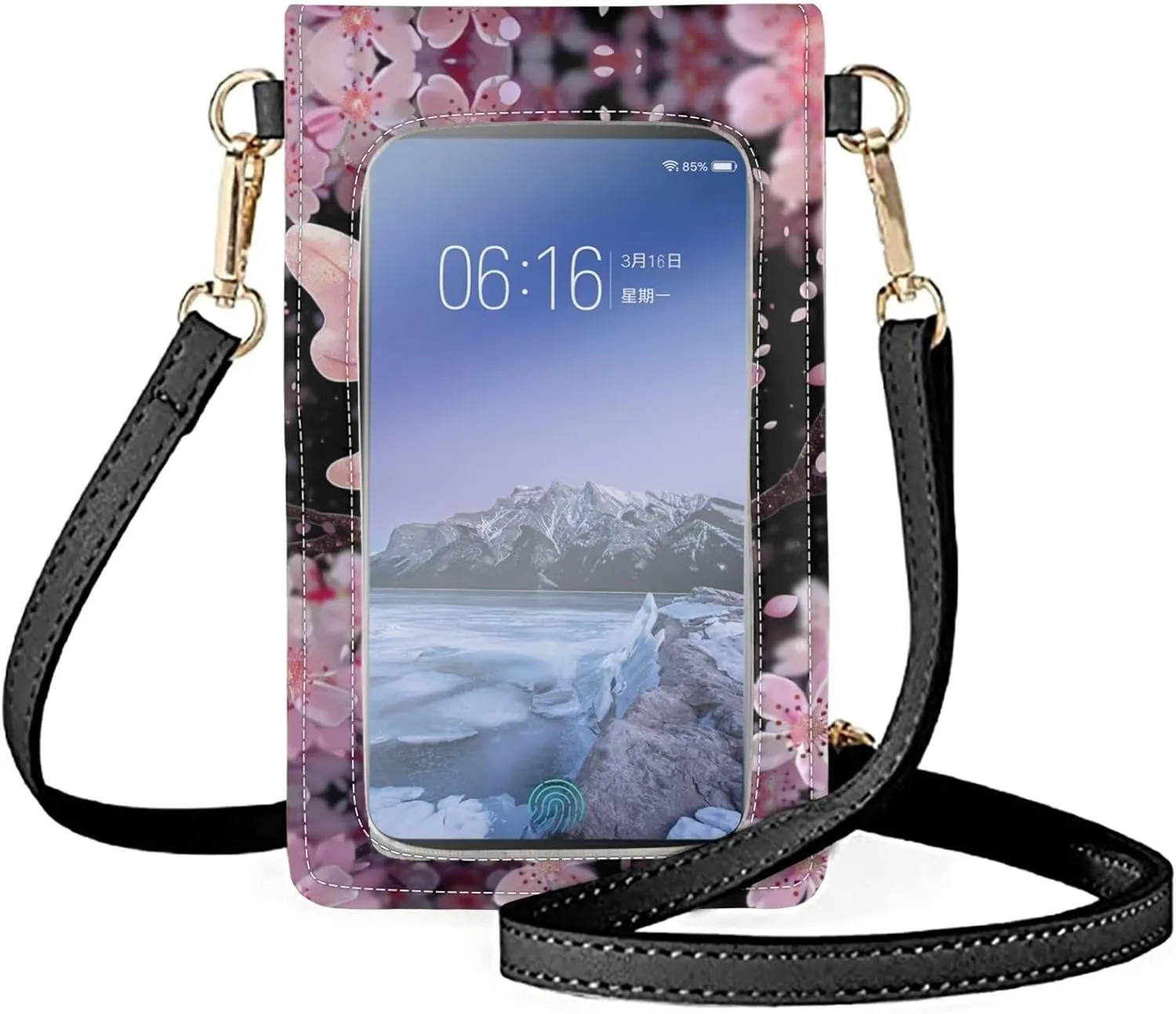 Touch Screen Phone Bag for Women Travel Small Crossbody Bag Shoulder Handbag