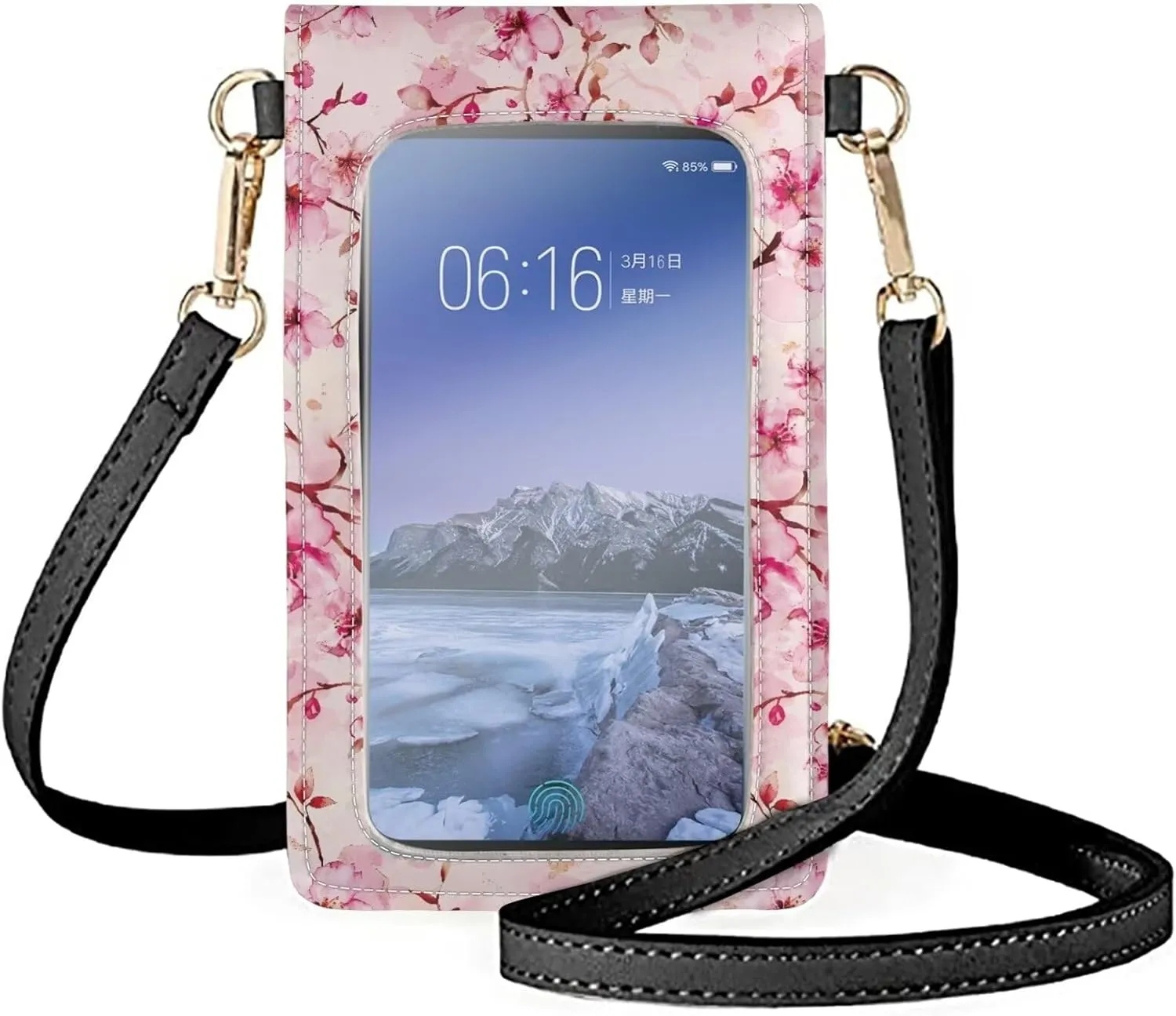 Touch Screen Phone Bag for Women Travel Small Crossbody Bag Shoulder Handbag
