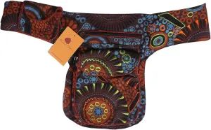 Unique design multipurpose Fanny Pack Hippie Bag Hip Bag Waist Pack Bag Festival Bag Travel waist pack / 100% cotton| FAIR TRADE | Handmade with Love