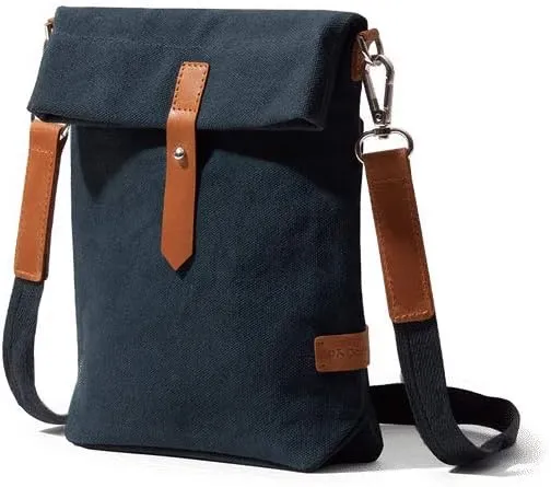 Unisex All Sunday Crossbody Messenger Bag | Trendy Cotton Handbag Purse | Shoulder Bag Organiser