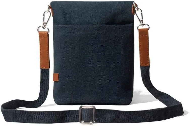 Unisex All Sunday Crossbody Messenger Bag | Trendy Cotton Handbag Purse | Shoulder Bag Organiser