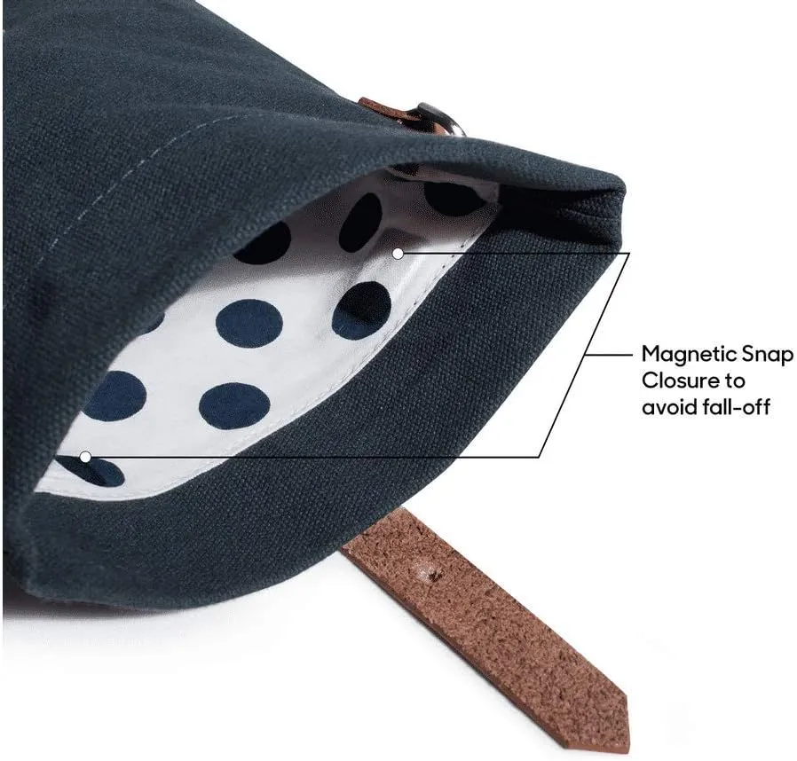 Unisex All Sunday Crossbody Messenger Bag | Trendy Cotton Handbag Purse | Shoulder Bag Organiser
