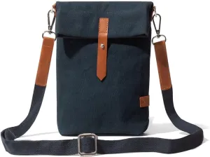 Unisex All Sunday Crossbody Messenger Bag | Trendy Cotton Handbag Purse | Shoulder Bag Organiser