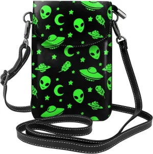 Universal Ani-Theft Crossbody Cell Phone Purse Leather Mini Cell Phone Pouch