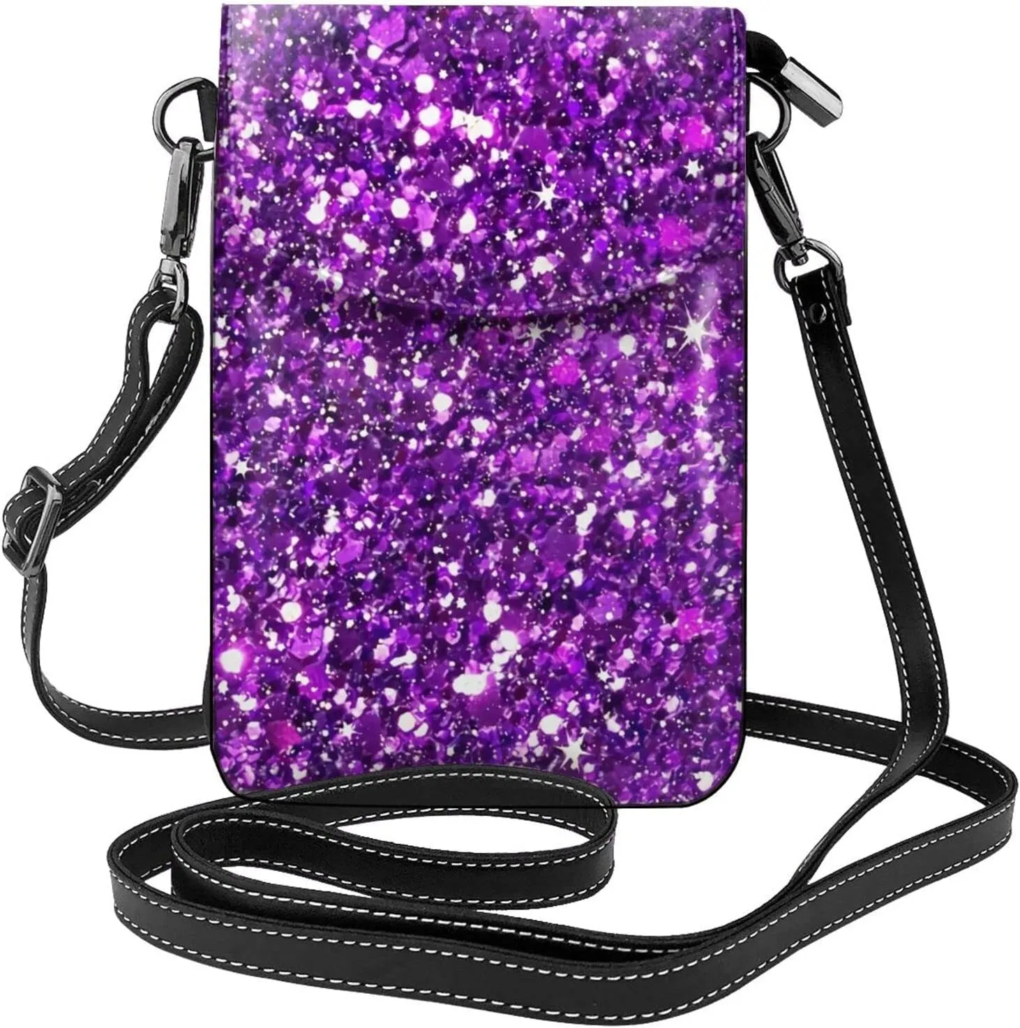 Universal Ani-Theft Crossbody Cell Phone Purse Leather Mini Cell Phone Pouch