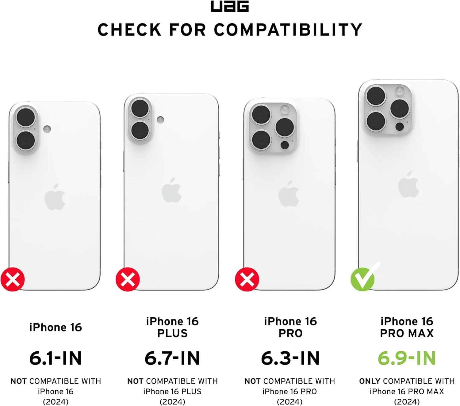 URBAN ARMOR GEAR UAG Designed for iPhone 16 Pro Max Case 6.9" Pathfinder Clear Ash Compatible with MagSafe Charging Rugged Shockproof MIL-STD Protective Cover   Magnetic Ring Stand Black Bundle Set