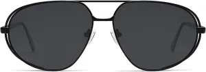 VANLINKER Retro Polarized Aviator Sunglasses for Women Men Classic Trendy Driving Sunglasses Designer Metal Frame VL9837
