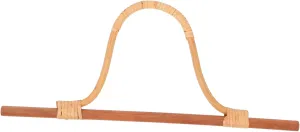 Veemoon 2pcs Wooden Bag Handles for DIY Handbag Purse Handles for Bag Making Replacement Accessories Easy to Use Decorate