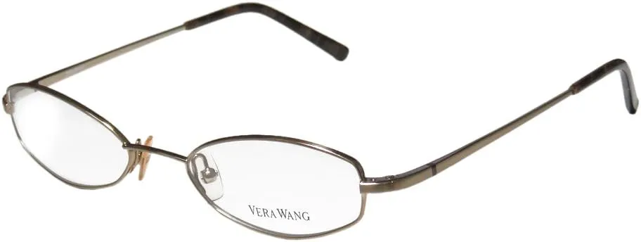 Vera Wang V109 Womens/Ladies Designer Full-rim Eyeglasses/Glasses (48-18-135, Light Brown)