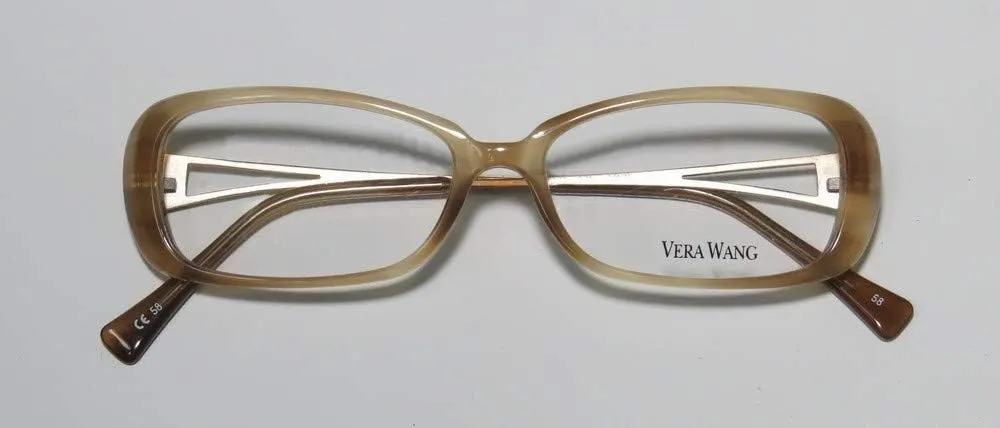 Vera Wang V175 Womens/Ladies Designer Full-rim Authentic Hand Made In Italy Eyeglasses/Spectacles