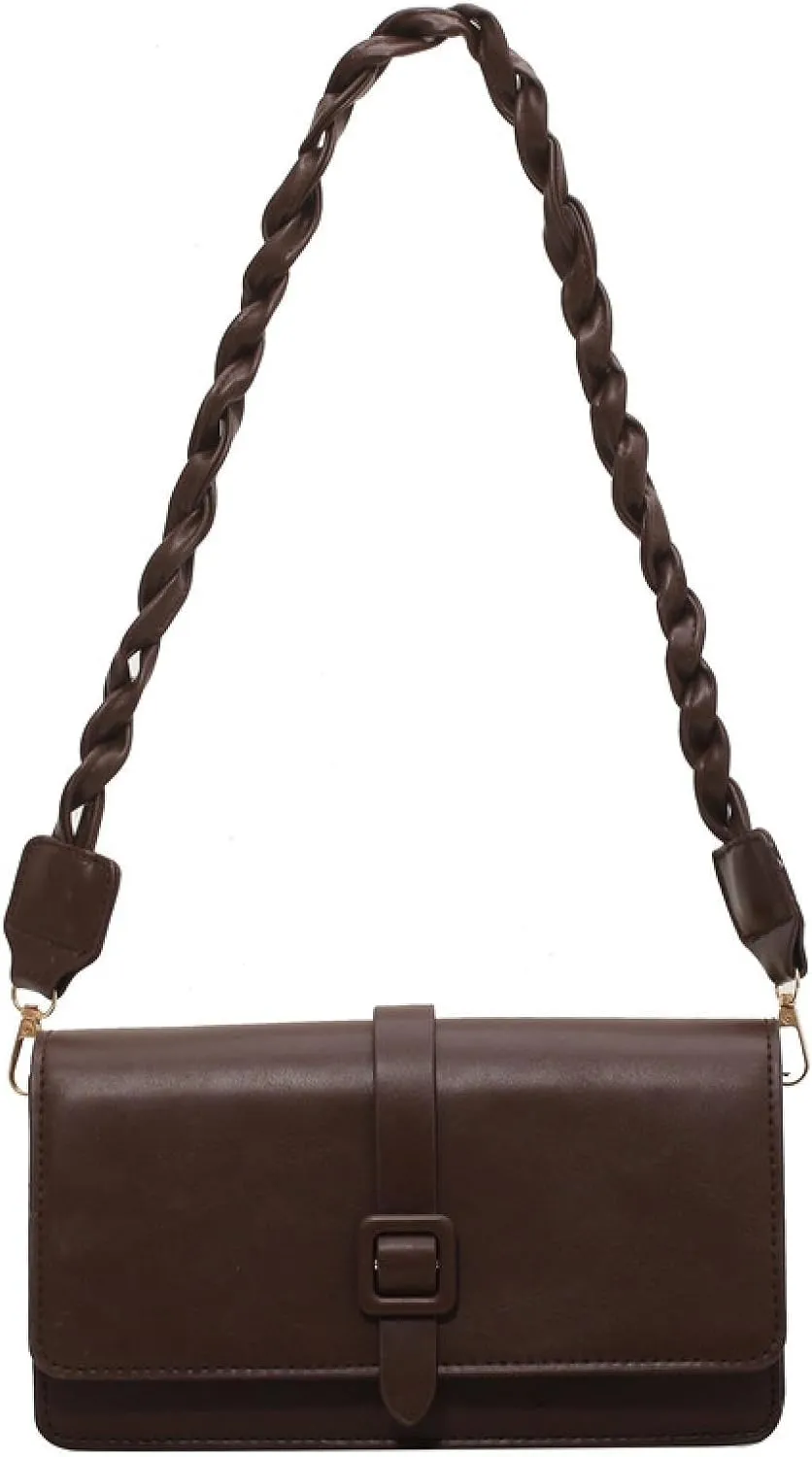 Versatile Crossbody Bag, Fashionable and Simple One Shoulder Small Square Bag