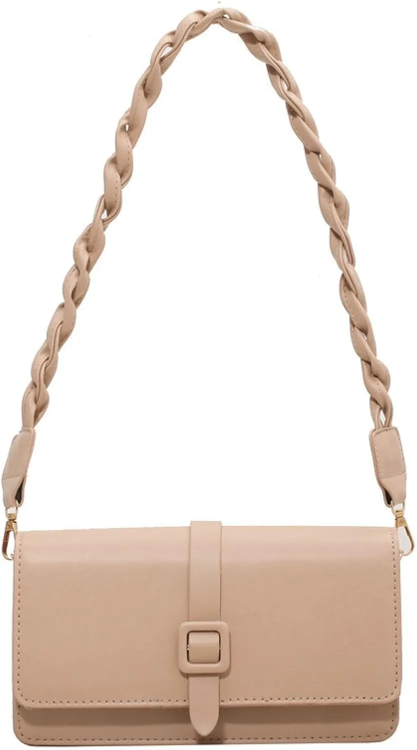 Versatile Crossbody Bag, Fashionable and Simple One Shoulder Small Square Bag