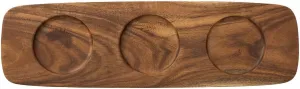 Villeroy & Boch Artesano Original Wood Tray for Dip Bowl, Acacia Wood, Brown