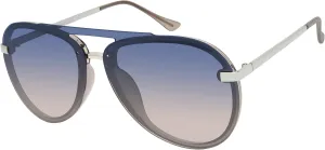 Vince Camuto Vc991 Metal 100% Uv Protective Women's Aviator Pilot Sunglasses. Luxe Gifts for Her, 65 Mm