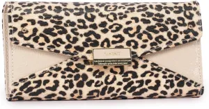 Wallet Women Large, Bifold Wallets for Women, PU Leather, Animal Print, Card Slots and Coin Compartments