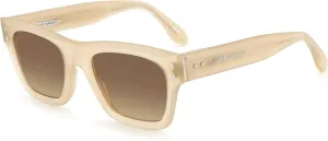 Wayfarer Sunglasses, Yellow, One Size