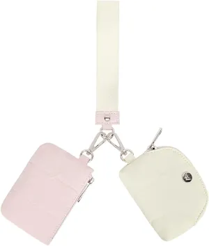 WESTBRONCO Puffer Crescent Shoulder Purse for Women, Mini Keychain Wristlet Wallets