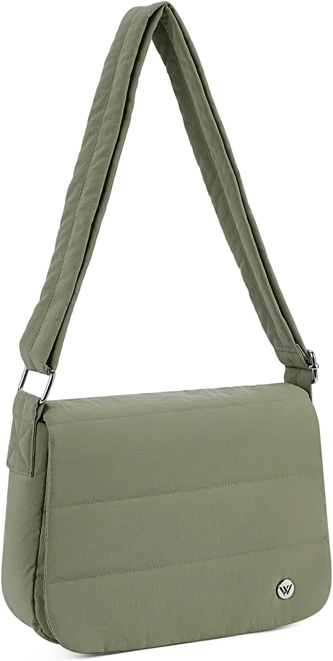 WESTBRONCO Small Crossbody Bags for Women Nylon with Adjustable Strap, Mini Crossbody Purse, Shoulder Bag Traveling Workout