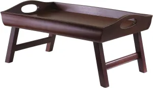 Winsome Wood Sedona Bed Tray, Antique Walnut