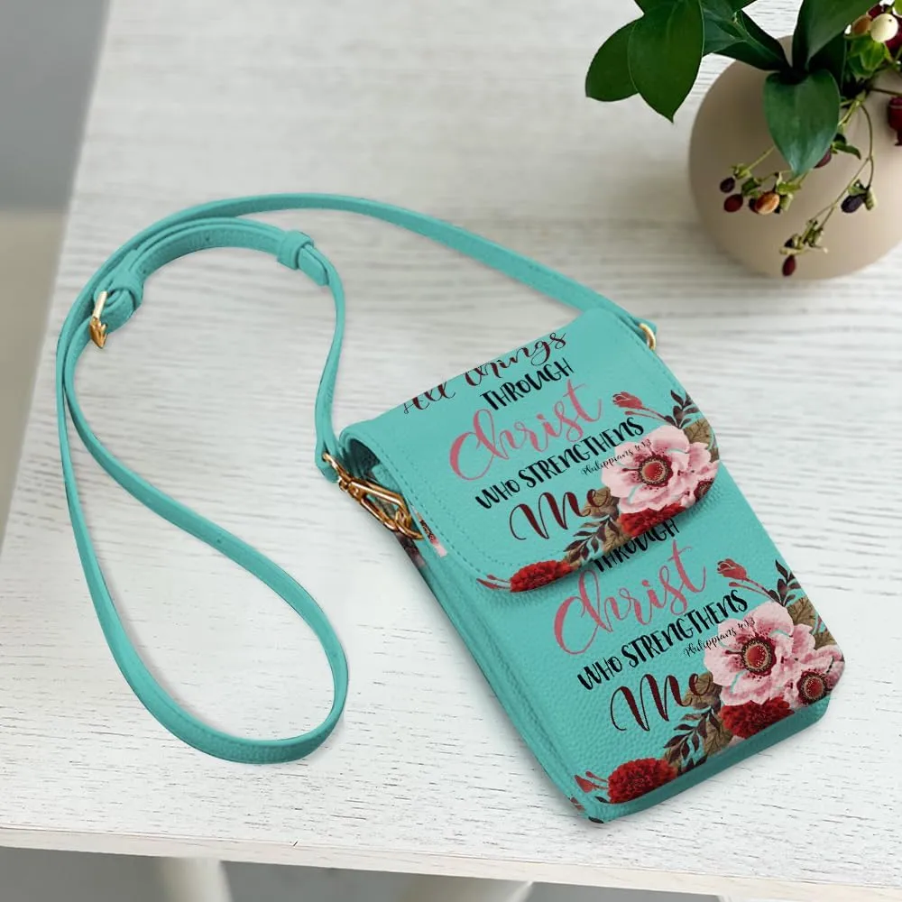 WIRESTER Small Crossbody Cell Phone Bag, Cute Shoulder Bag, Fashionable Bag for Walking, Traveling, Shopping, Working