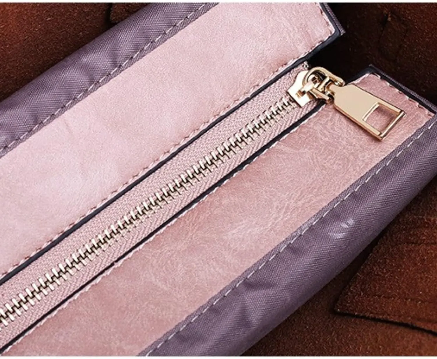 Women Fashion Handbags Wallet Tote Bag 3pcs Shoulder Bag Top Handle Satchel Purse Set