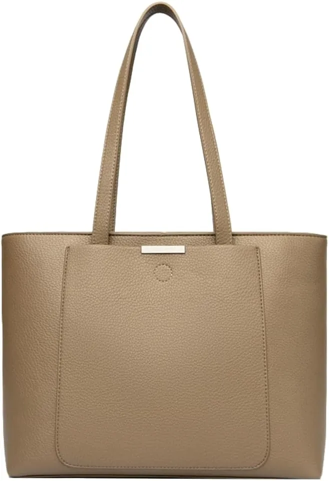 Women Large Vegan Leather Tote Casual Weekender Bag Shopper Top-handle Handbag Travel Shoulder Purse