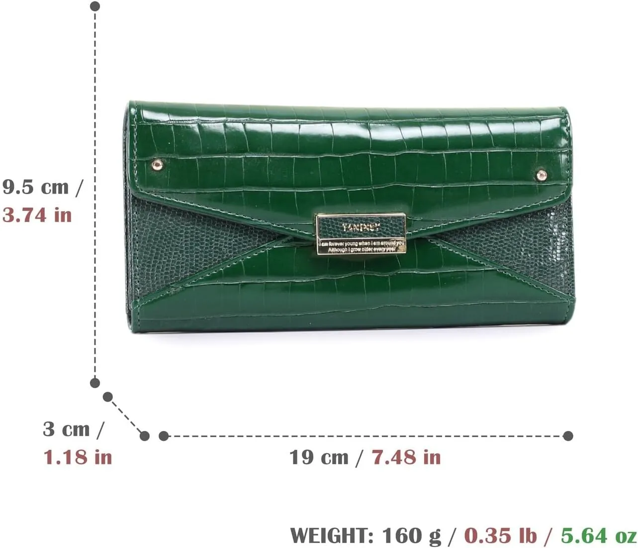 Women Wallet Large, Bifold Wallets for Women, PU Leather, Animal Print, Card Slots and Coin Compartments