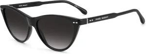 Women's Cat Eye Sunglasses, Black, One Size