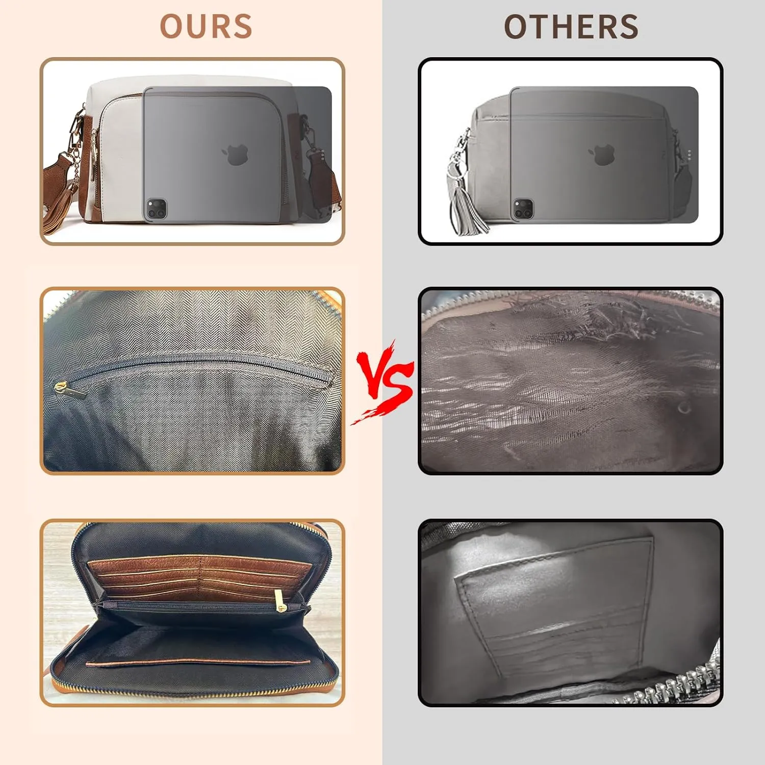 Womens Crossbody Purses,Vegan Leather Medium Cross Body Purses Bag for women,Crossbody Messenger Bag Built in Wallet