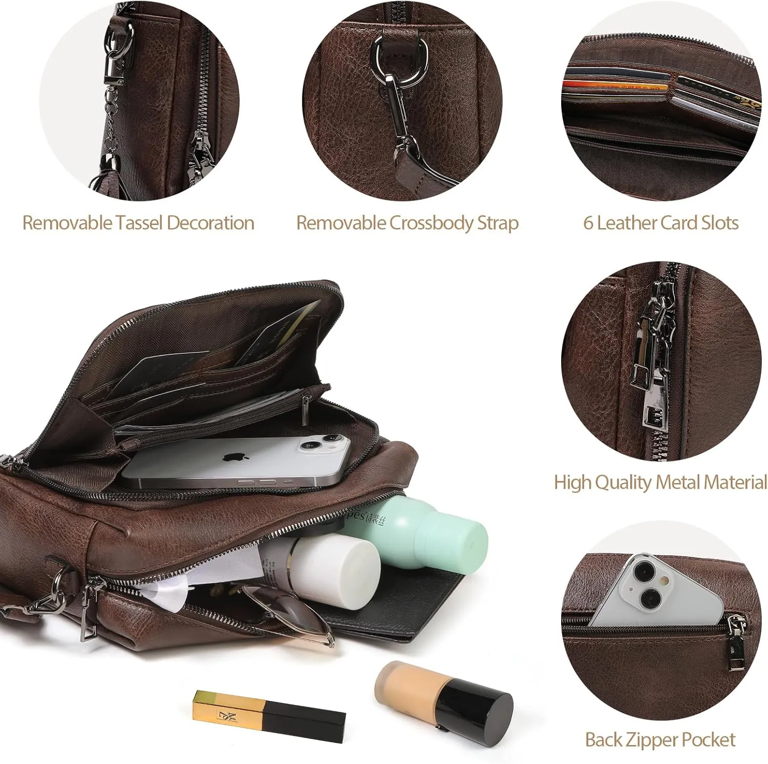 Womens Crossbody Purses,Vegan Leather Medium Cross Body Purses Bag for women,Crossbody Messenger Bag Built in Wallet