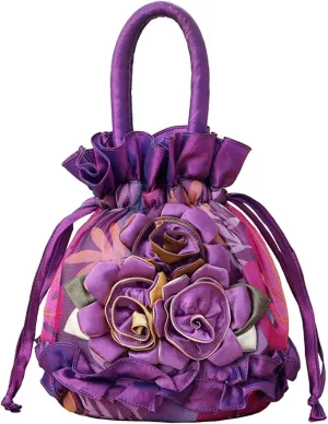 Womens Ladies Handbag Drawstring Bucket Bag Coin Purses Key Bags Cash Money Phone Pouches
